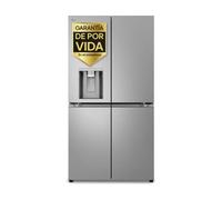Frigorífico American Combi | LG GMF961PY3E InstaView™, Clasificación E, 646 L, Inox antihuellas - GMF961PY3E