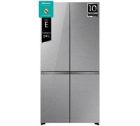 Frigorifico Americano Hisense RQ5P605NSVE No Frost 190cm 591L E Acero Inoxidable Pantalla LED