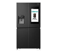 frigorifico americano hisense rq760n4ife. nofrost e negro