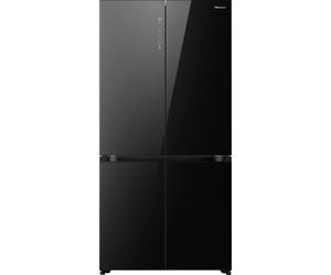 Frigorífico Americano Hisense RQ768N4GBE Total No Frost 190 cm 591L E Cristal Negro Control Táctil