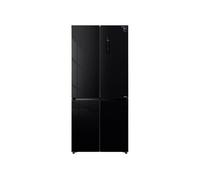 Frigorífico americano infiniton amcb-580cd90nec - 456 l, slot-in, cristal negro