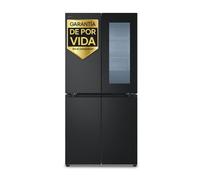 LG GMV860EPDE Refrigerador 4 Puertas No Frost Inverter Wifi Instaview Negro Cl.E