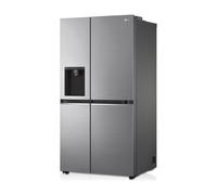 LG GSLV70PZTD nevera puerta lado a lado Independiente 635 L D Metálico, Plata