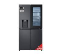LG InstaView GMG961EVKE nevera puerta lado a lado Independiente 637 L E Negro, Acero inoxidable
