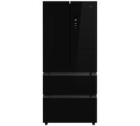 Teka RFD 77825 GBK EU Frigorífico Multipuerta en cristal con motor Inverter, Negro, Serie Maestro, 196,5 x 89,6 cm