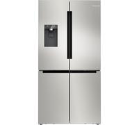 Frigorífico Bosch Americano 183cm 574L E Plateado Dispensador Agua/Hielo No Frost MultiAirFlow LED