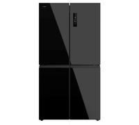 Frigorífico Cecotec Bolero CoolMarket 4D 601 Black Glass E Inverter Plus 601L NoFrost