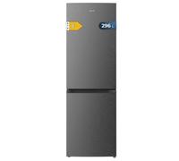 Frigorífico Cecotec Combi 185cm 296L Dark E Puertas Reversibles Fast Freezing LED
