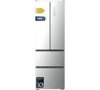 Frigorífico Cecotec Combi Puerta Francesa 185cm 395L Clase E Inox No Frost VIP Tech Fast Cooling Display