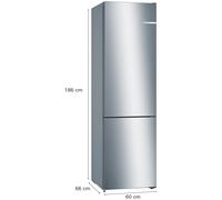 Frigorífico Combi Bosch KGN36VIED Total No Frost 186cm 326L E Inox