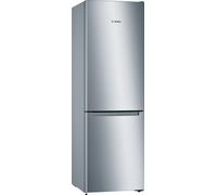 Bosch Serie 2 KGN33NLEB nevera y congelador Independiente 282 L E Acero inoxidable