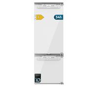 Frigorífico Combi Cecotec Bolero CoolMarket BI-D FLW 341 E Total No Frost 193,7cm 341L E Integrable