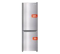 Frigorífico Combi Evvo F52X Total No Frost 180cm 250L E Inox