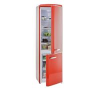 Frigorífico Combi Exquisit RKGC250-70-H-160E Defrost 183cm 244L E Rojo