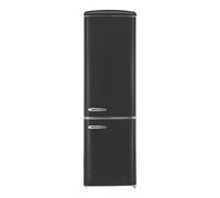 Frigorífico Combi Exquisit RKGC250-70-H-160E - Negro mate, 244 L, Clase E