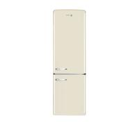 Frigorífico combi Fagor 3FFV-1855BG retro beige, 244 l