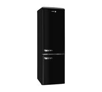 Frigorífico combi Fagor 3FFV-1855N, 244 litros, negro retro