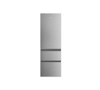 Frigorífico Combi Haier HTR3618CNMG 3D - 185x60cm, Clase C, Motor Inverter, Inox, 2 Cajones Congelador Direct Access