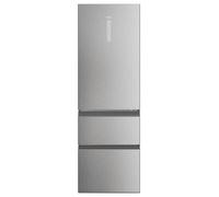 Frigorífico Combi HAIER HTW 3618ENMG E (No Frost - 185 cm - 360 L - Inox)