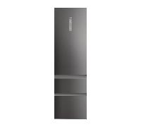 frigorifico combi haier htw7620cnmp nofrost c alto 205 cm. ancho 59.5 cm. inox