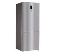 Frigorifico combi infiniton fgc-78xa, 432 l, 185 cm, total no frost, inverter, e, inox 70.3 cm