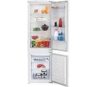 FRIGORIFICO COMBI INTEGRABLE BEKO BCSA285K4SN SIN NOFROST E ALTO 177 CM ANCHO 54 CM