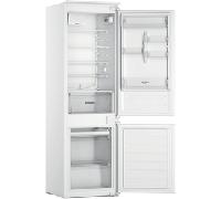 FRIGORIFICO COMBI INTEGRABLE WHIRLPOOL WHC18D031A1 SIN NOFROST E ALTO 177 CM ANCHO 54 CM WHC18D031A1