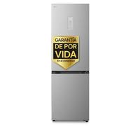 Frigorífico Combi | LG GBBSJ11DPY DoorCooling+, 1.86m de 333l, Serie 200, Clasificación D, Inox antihuellas - GBBSJ11DPY