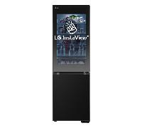 frigorifico combi lg gbg5160cev nofrost c alto 186 cm ancho 59.5 cm. negro