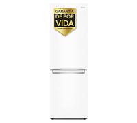Frigorífico Combi LG GBP31SWLZN, 1,86m, E, capacidad de 374l, Blanco, serie 3 - GBP31SWLZN