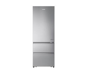 Frigorífico Combi No Frost, 2 cajones, 493L, Clase E, Inox 200cm 70cm Ancho VALBERG