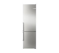 Bosch KGN39AIAU Serie 6, Frigorífico combinado de libre instalación, 203 x 60 cm, Acero antihuellas, Total No Frost