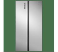 Frigorífico combinado Hisense Gris Acero