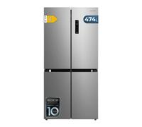Frigorífico Cuatro Puertas Cecotec Bolero CoolMarket 4D 474 Inox Total NoFrost 177,5cm 474L E Inox