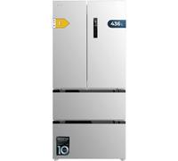 Frigorífico Cuatro Puertas Cecotec Bolero CoolMarket FD 436 Total No Frost 183cm 436L E Inox