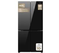 Frigorífico Cuatro Puertas Evvo F80b Total No Frost 180cm 463L E Negro