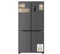 Frigorífico Cuatro Puertas Evvo F80dx Total No Frost 180cm 463L E Inox Motor Inverter