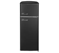 Frigorífico Dos Puertas Exquisit RKGC270-45-H-160E Defrost 146,5cm 206L E Negro Mate