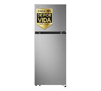 frigorifico dos puertas lg gtbv22pynj nofrost e alto 145 cm ancho 55 cm inox