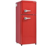 Frigorífico Dos Puertas Welltin Retro Defrost 105,5cm 92L D Rojo