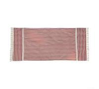 Frigorífico Exterior Poliéster para rayas Frigorífico Exterior(Red) | para rayas // para beige, para estilo nórdico, protege contra para polvo, para fácil , 55x140cm