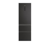 Frigorífico Haier Combi 185cm 360L D Negro No Frost Cajones 3D Air Surround Fresher Techs