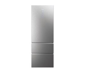 Frigorífico Haier Combi 3 Puertas 200cm 486L D Acero Inoxidable Zona Fresca Antiescarcha