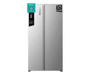 Frigorífico Hisense Americano Integrado/Independiente 534L E Inox Kitchen Fit Metal Tech Cooling Inverter