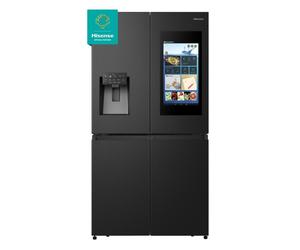 Frigorífico Hisense Multipuerta 577L E Negro Metal Cooling NoFrost WiFi Dispensador Hielo/Agua