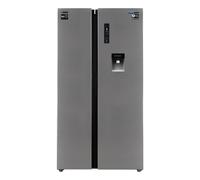 Frigorífico Infiniton Americano 177cm 559L D Inox Motor Inverter Dispensador Agua No Frost