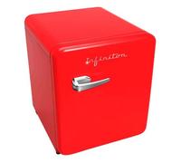 Frigorífico infiniton cl-v48, 46 l, 50 cm, ciclico, f, acabado rojo vintage 54.3 cm