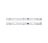 Frigorífico LED tira de luz 16cm blanco frío 12V 2W para Rongsheng para Hisense E349766 MDDZ-162A 1629348 KIFF5017 KIFF7017 2PCS