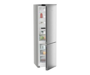Frigorífico Liebherr Combi NoFrost DuoCooling 201cm 360L E Plata EasyFresh SteelFinish