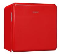Frigorífico Mini Exquisit CKB45-0-031F Defrost 50cm 47L F Rojo Puerta reversible